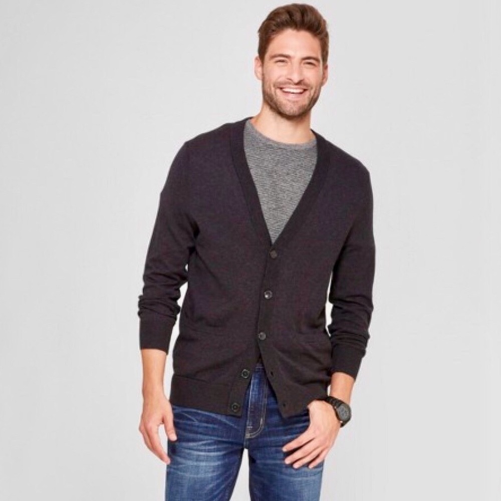 Goodfellow Mens Cardigan Sweater